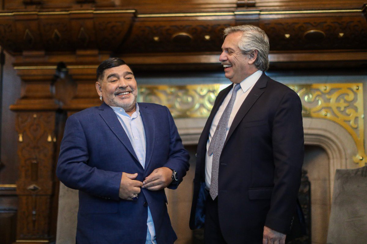 Alberto Fernández sobre la muerte de Diego Maradona: “No puedo creerlo, estoy desolado”