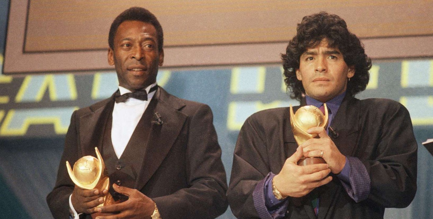 Pelé a Maradona: “Algún día podremos jugar juntos al fútbol en el cielo”