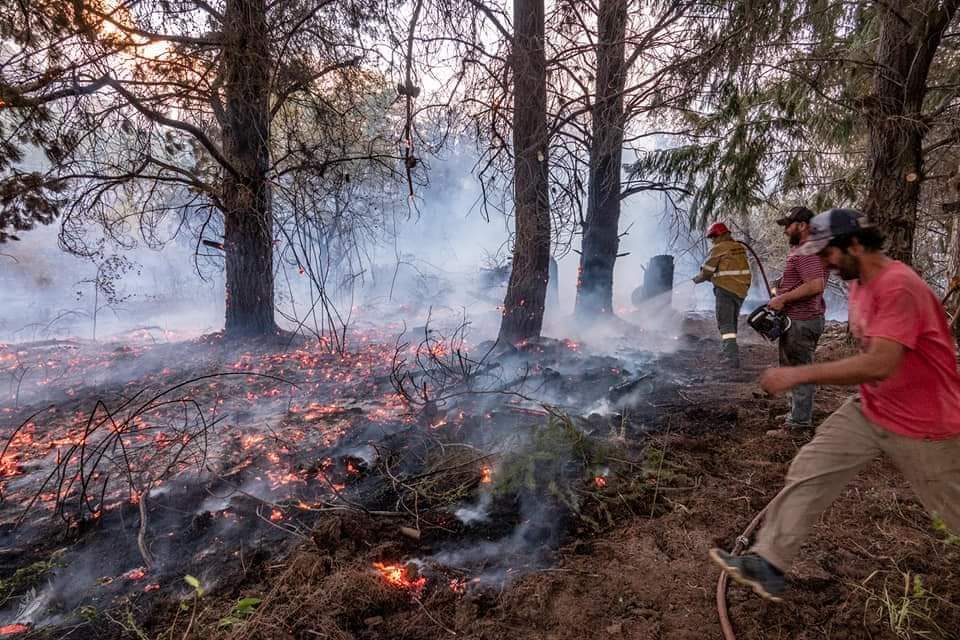 Incendios en Chubut: El fuego quemó más de 8.000 hectáreas en El Maitén y 250 viviendas en Lago Puelo