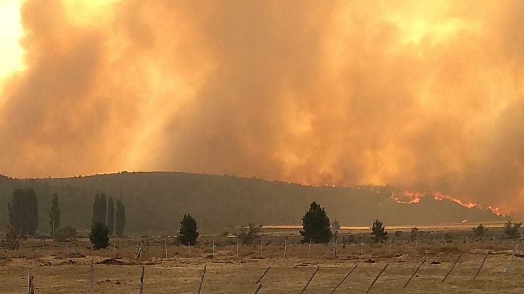 Roveta sobre los incendios en la Comarca: “Ayer esto era una tormenta de fuego”