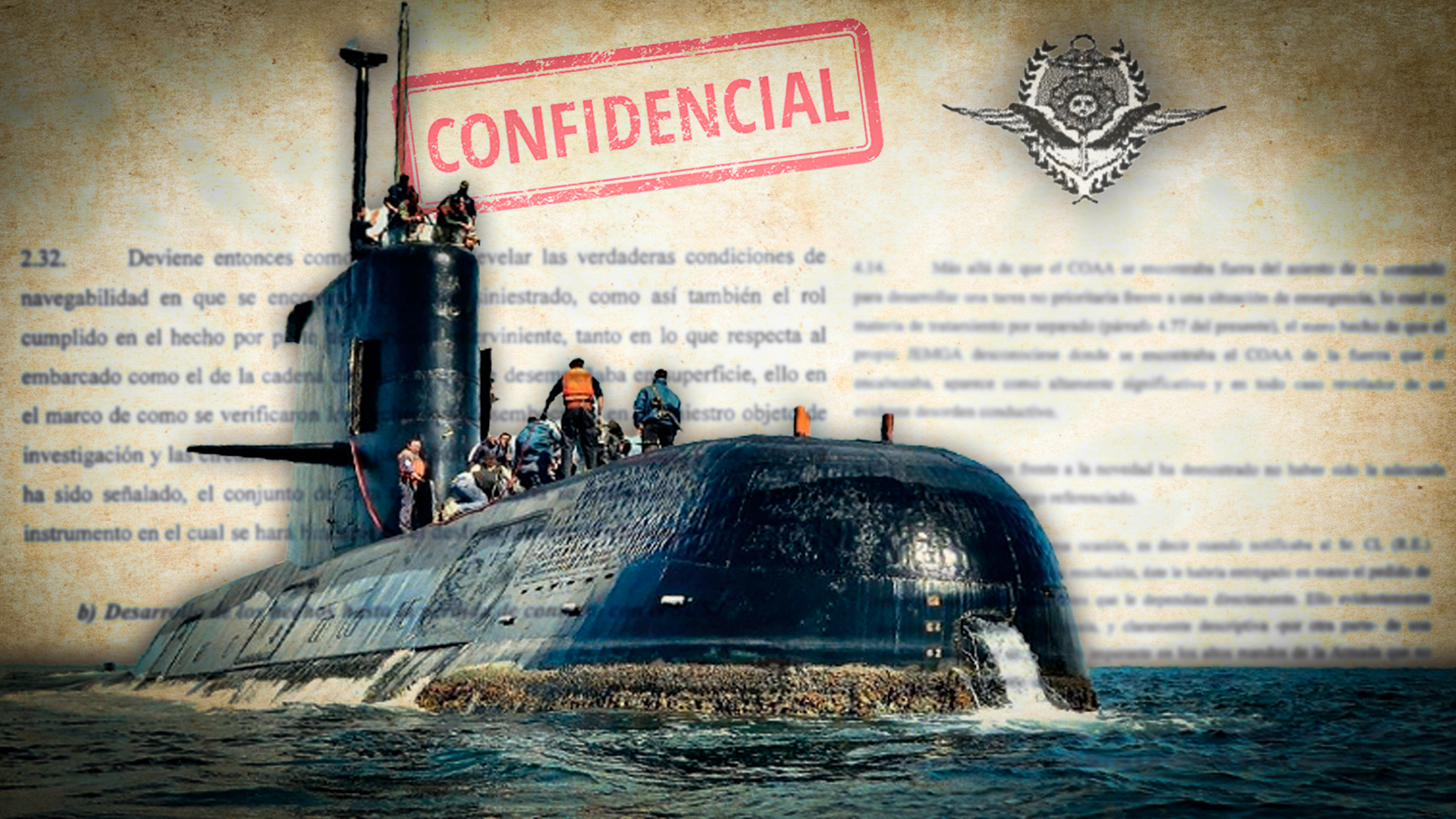 Investigan robo de información sobre el ARA San Juan a integrante de Inteligencia de la Armada