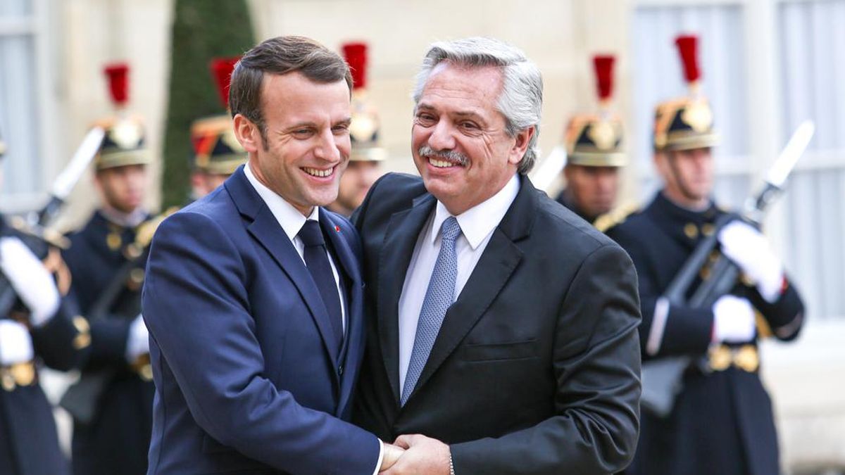 Fernández tras el encuentro con Macron: “Quiero agradecer públicamente que Francia siempre nos acompañó”