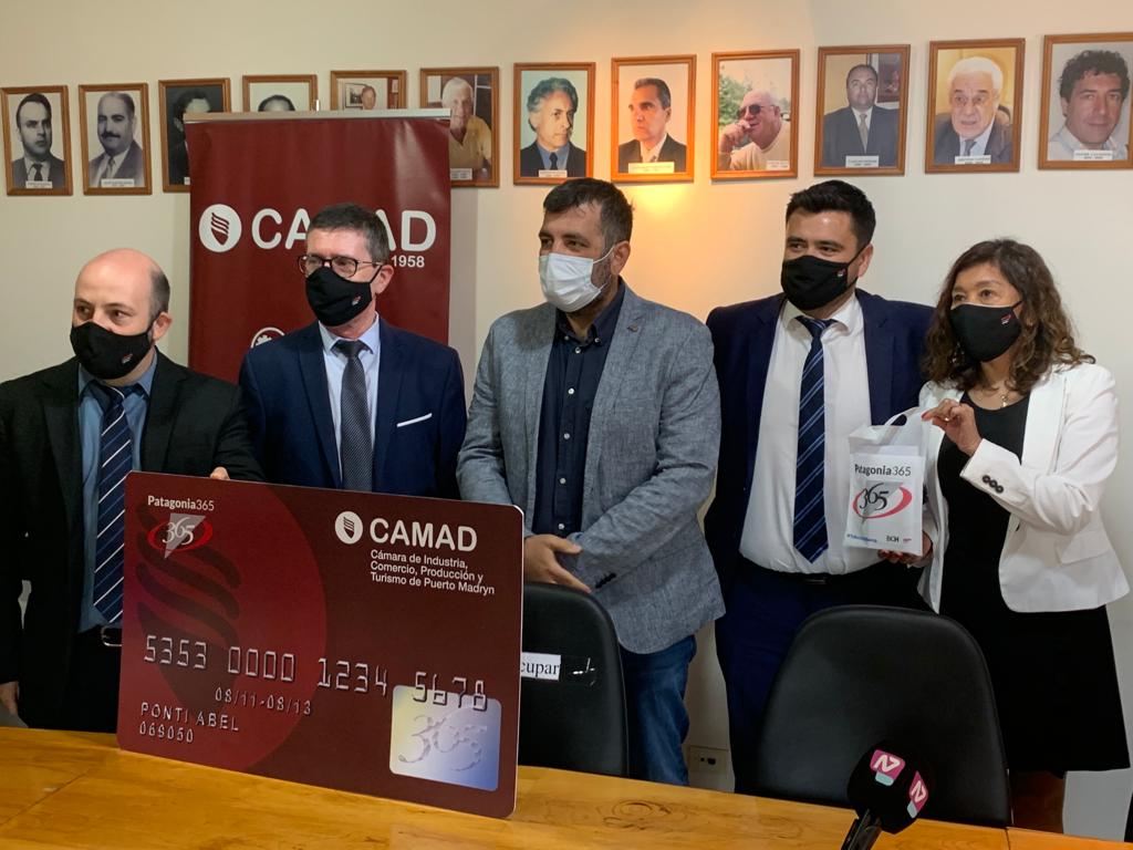 Banco del Chubut firmó convenio con la CAMAD con el objetivo de conformar un Grupo de Afinidad de la tarjeta Patagonia 365 con beneficios especiales para sus socios