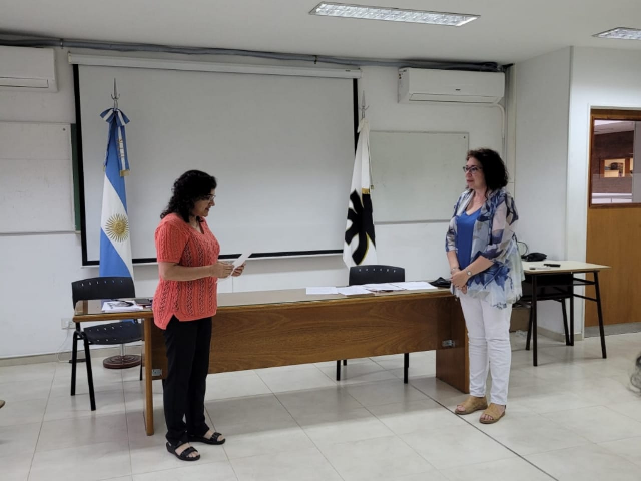 Con una fuerte impronta de apertura a la comunidad, asumieron la decana y vicedecana de la Universidad Tecnológica Nacional de Chubut