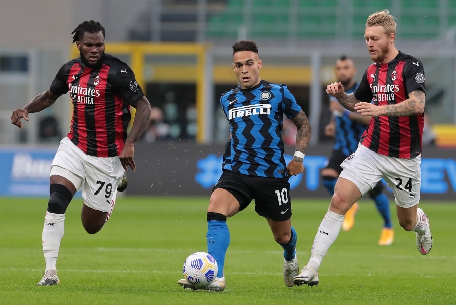 Derbi italiano: El Inter de Lautaro Martínez jugará mañana contra Milan por la Serie A