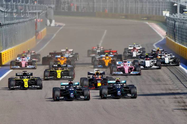 La Fórmula 1 rescindió su contrato con el GP de Rusia y no realizará más carreras en ese país