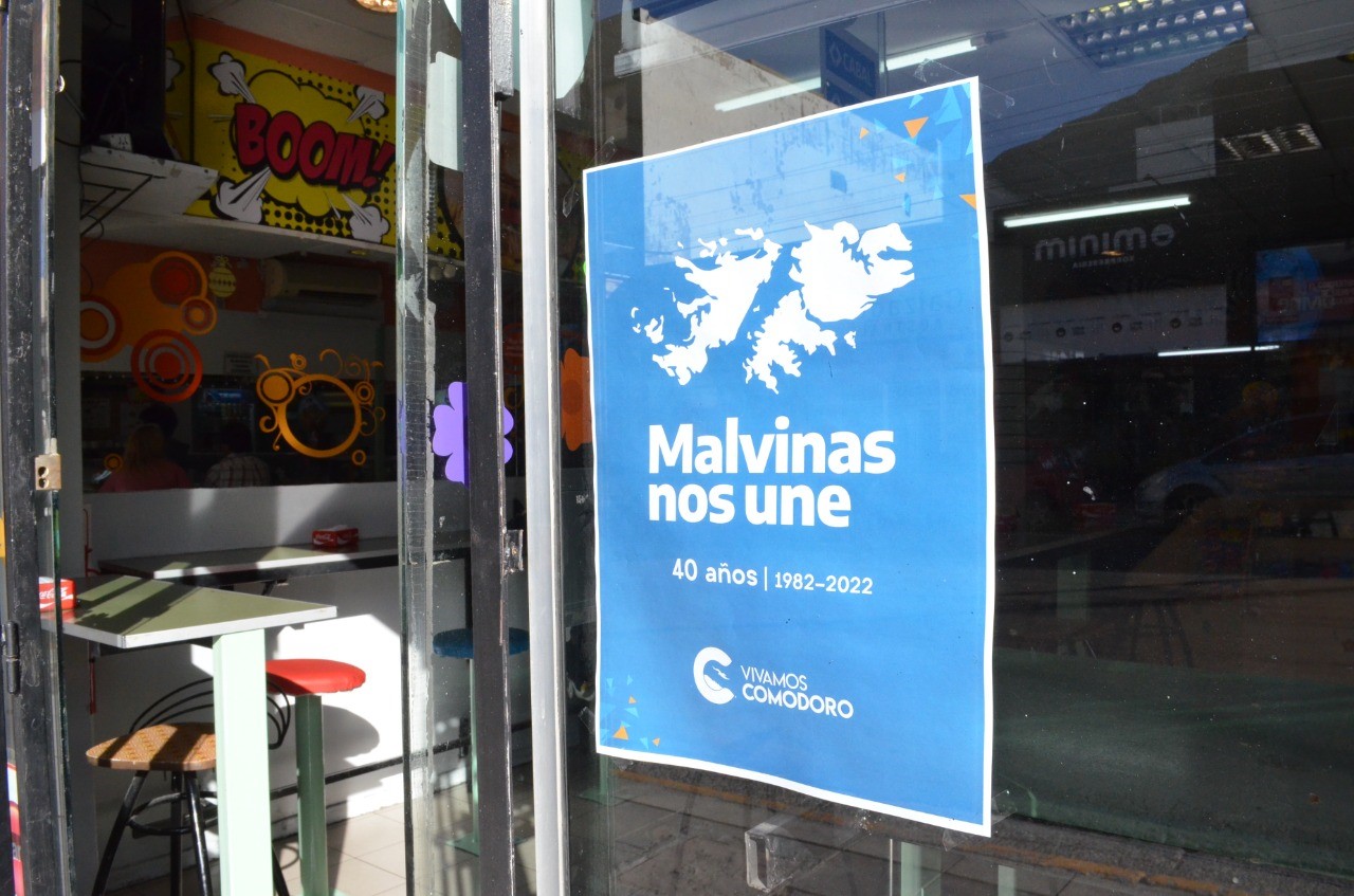 En Comodoro proponen que los comercios “se vistan de azul” por el aniversario de la Gesta de Malvinas y por el Día Mundial de la Concientización sobre el Autismo