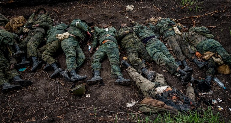 Estados Unidos y el Reino Unido estiman en 15.000 los soldados rusos muertos en Ucrania