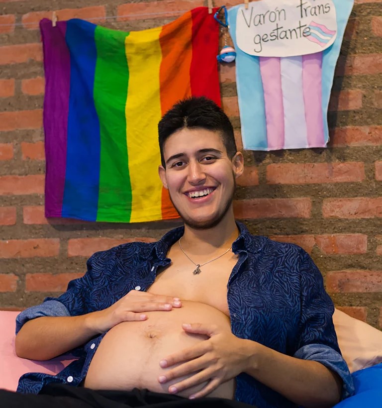 Ian Rubey, el madrynense que está gestando mellizos: “Estar embarazado no va en contra de mi masculinidad”