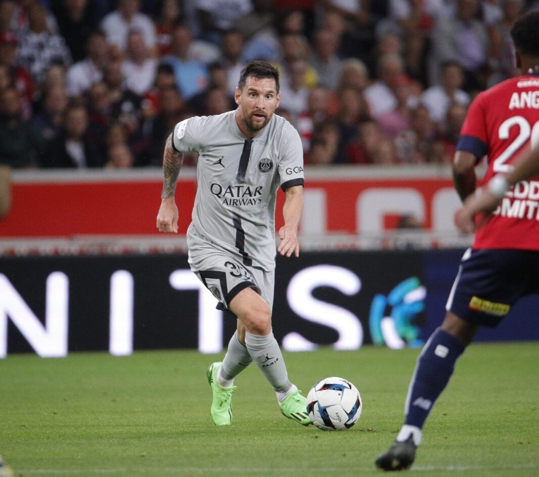 PSG, con gol y asistencia de Messi, goleó a Lille de visita y se consolida en la Ligue 1