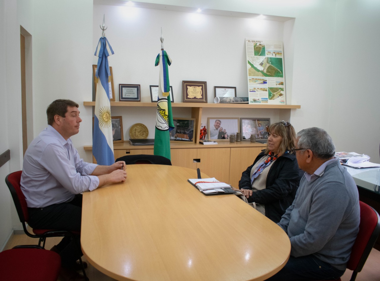 Biss se reunió con el Presidente del Club Defensores de la Ribera para avanzar en diversas tratativas sobre la institución deportiva