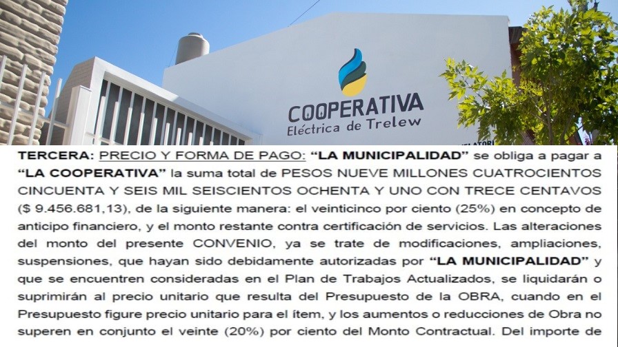La Cooperativa de Trelew cruzó al municipio por el Loteo Belgrano: Aseguran que no pagaron el adelanto para iniciar la línea de media tensión