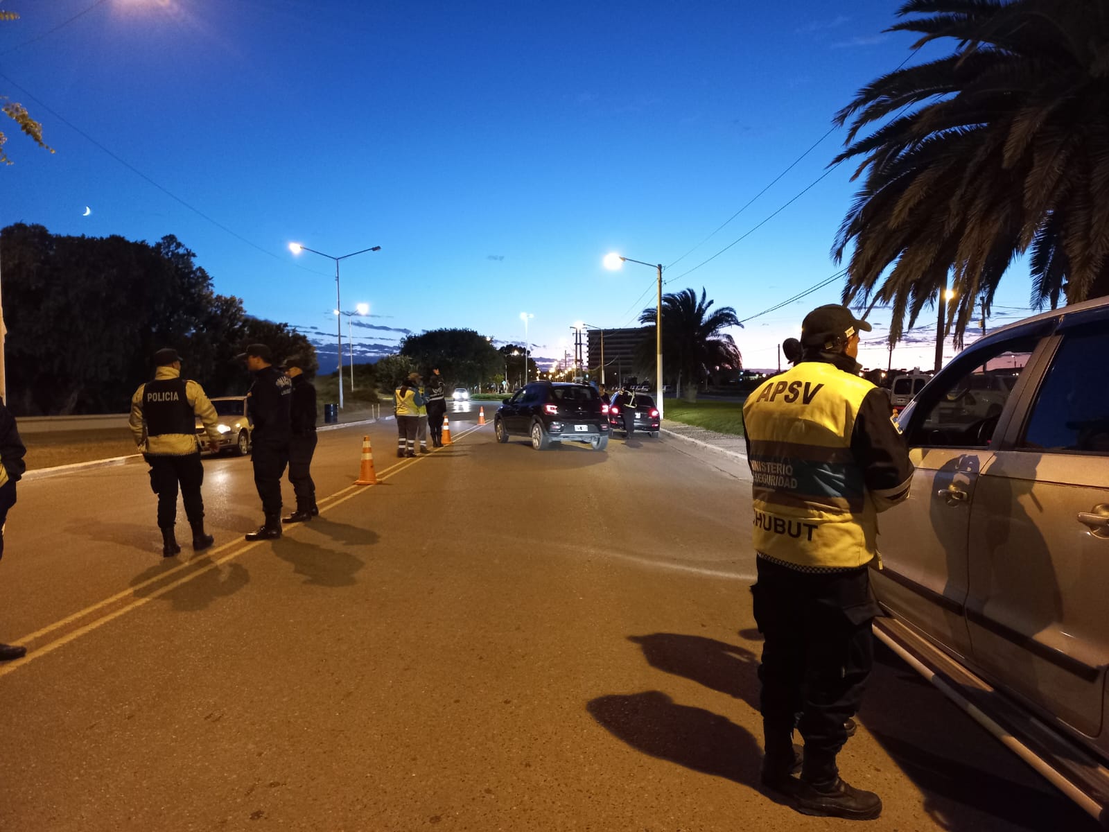 Seguridad vial: Más de 10 mil vehículos controlados y 67 alcoholemias positivas en Chubut durante el fin de semana largo
