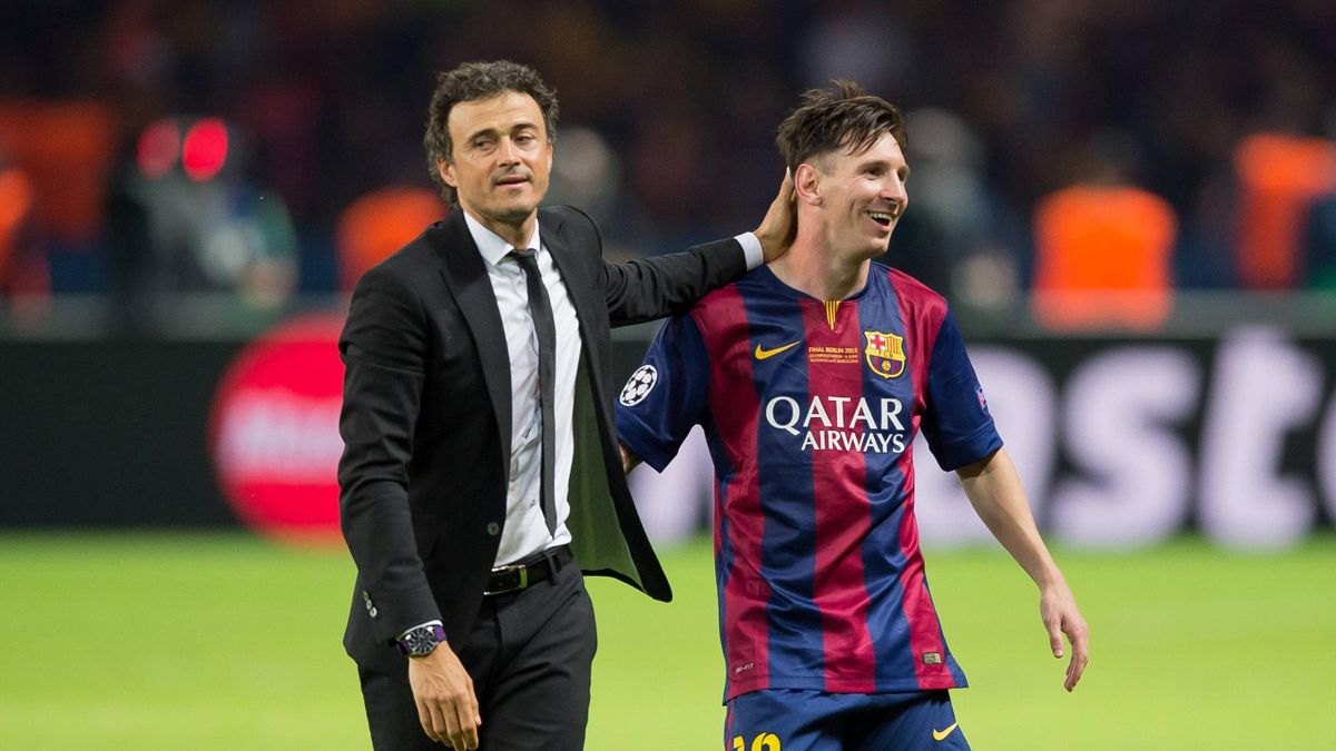 “Si no gana España, me gustaría que gane Argentina por Messi”, afirmó Luis Enrique