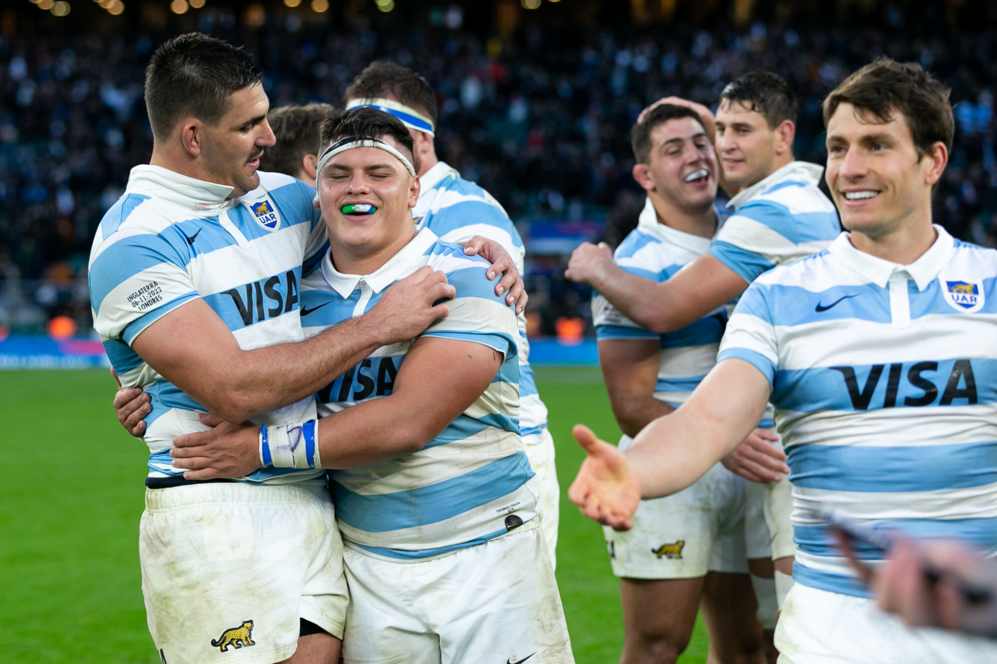 Los Pumas ascendieron al sexto lugar del ranking de la World Rugby tras el triunfo ante Inglaterra