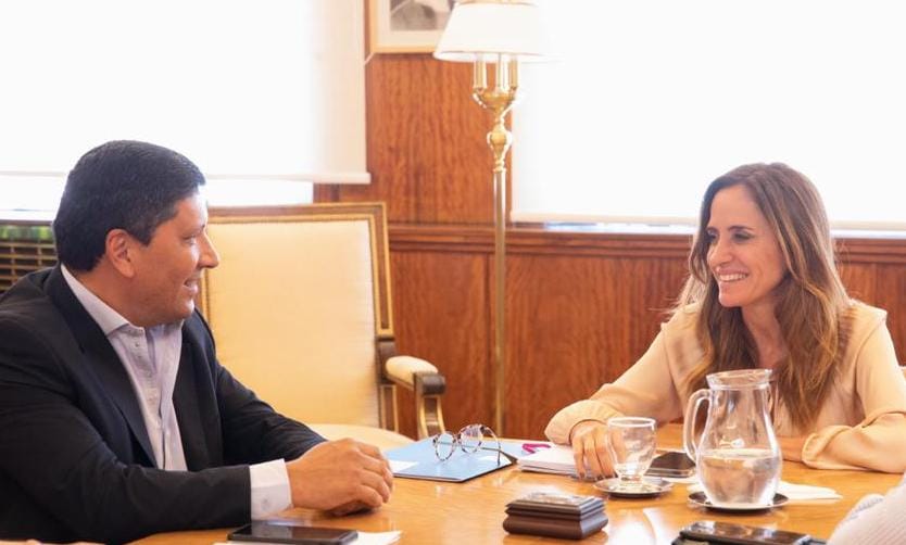 Aguilera se reunió con Tolosa Paz con el objetivo de coordinar nuevas acciones sobre programas que están activos en Chubut