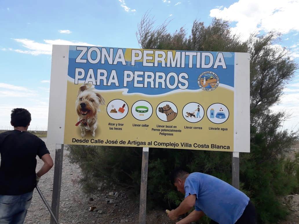 Playa Unión cuenta con un sector para permanencia de mascotas para la Temporada de Verano