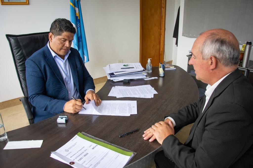 Chubut firmó un convenio para la creación del Polígono de Tiro en el Instituto Penitenciario Provincial