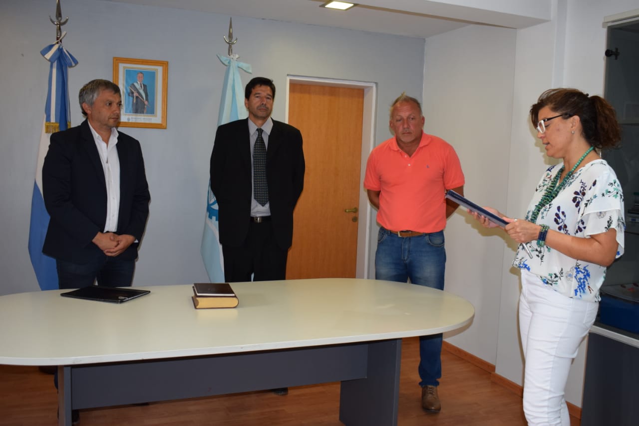 Chubut: Asumió Fernando Pegoraro como nuevo subsecretario de Gestión Ambiental y Desarrollo Sustentable