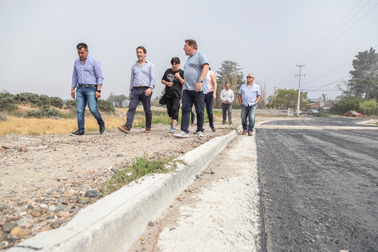 El 40% del presupuesto de obra pública de Comodoro Rivadavia está destinado a pavimentar calles de la ciudad