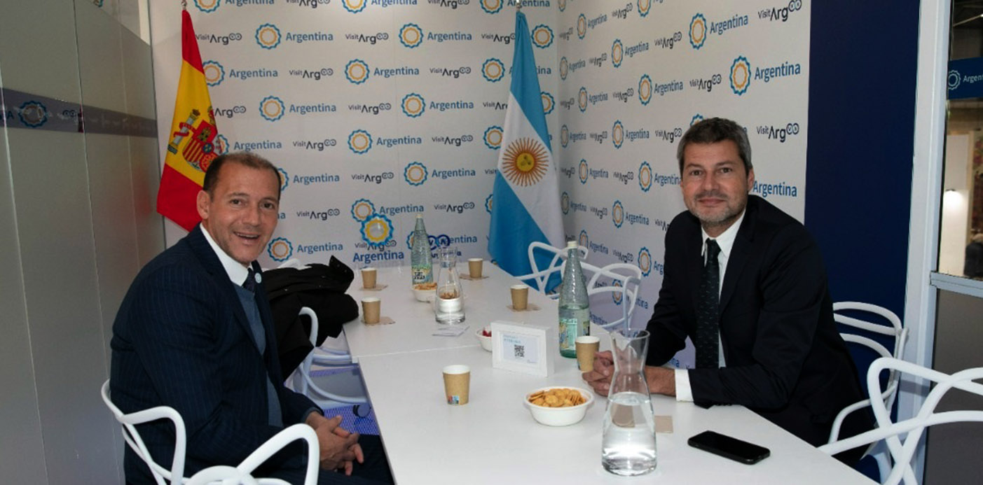 Gutiérrez y Lammens dialogaron en España con el foco en el posicionamiento internacional del turismo de Neuquén