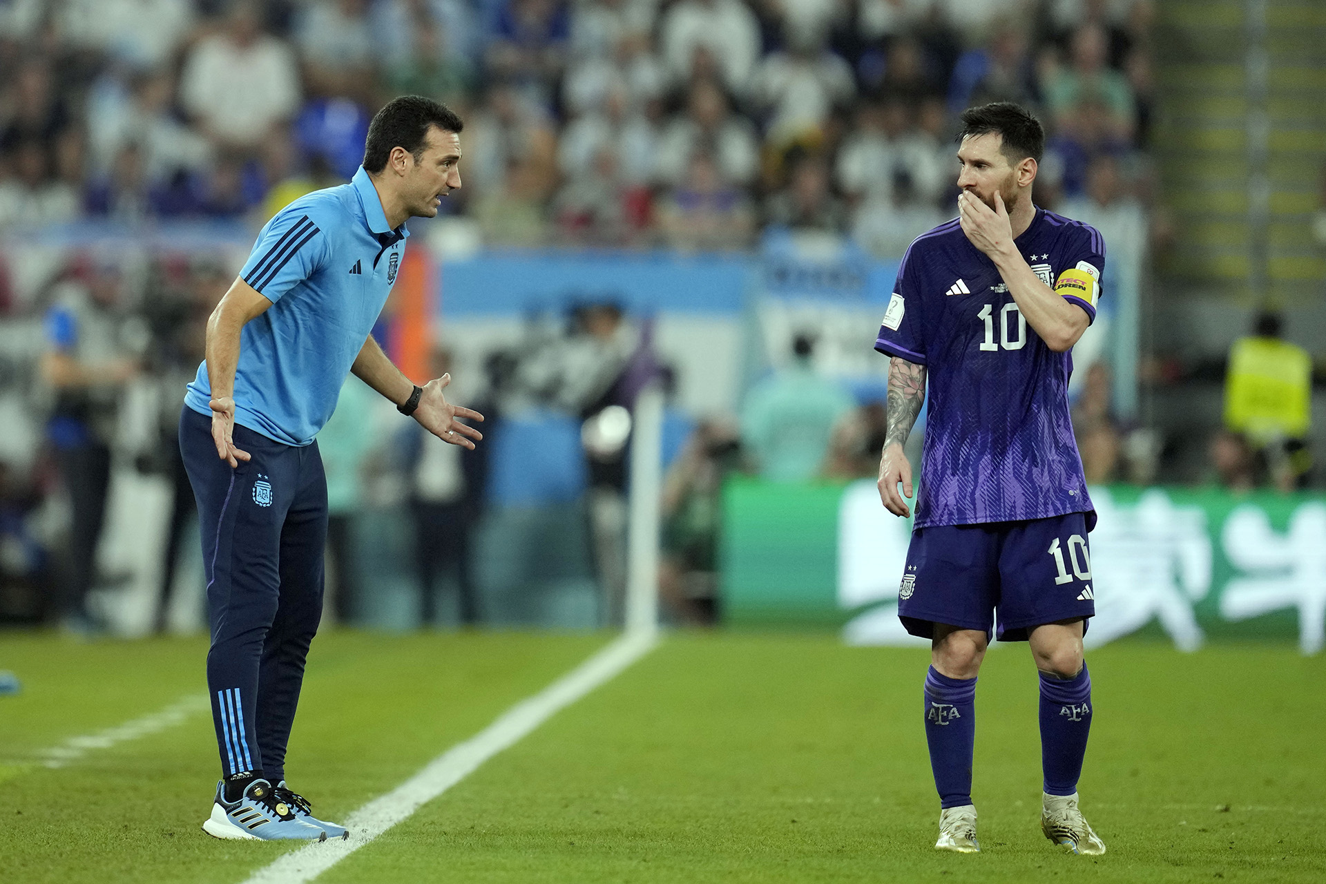 Scaloni: “No hacía falta que Messi gane un Mundial para ser uno de los grandes”