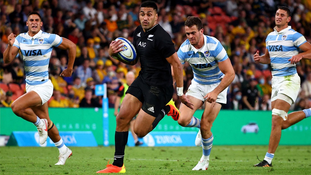 Los Pumas perdieron la final del Seven de rugby de Los Angeles con Nueva Zelanda