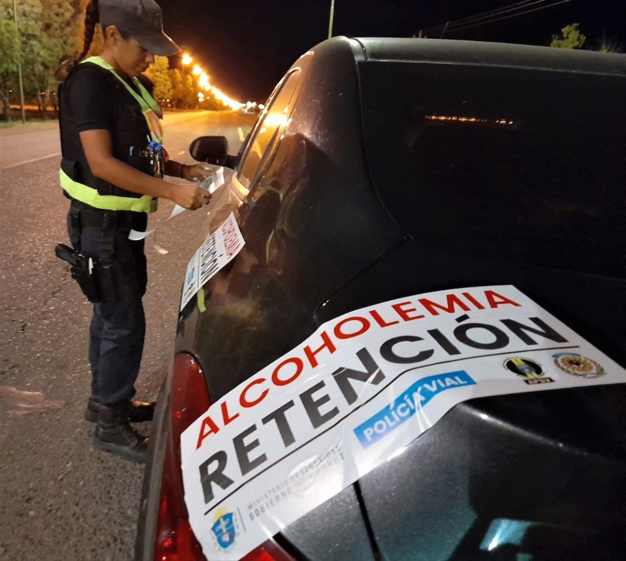 Controles en las rutas de Chubut: Hubo 55 conductores alcoholizados durante el fin de semana y más de la mitad fueron en Rawson y Playa Unión