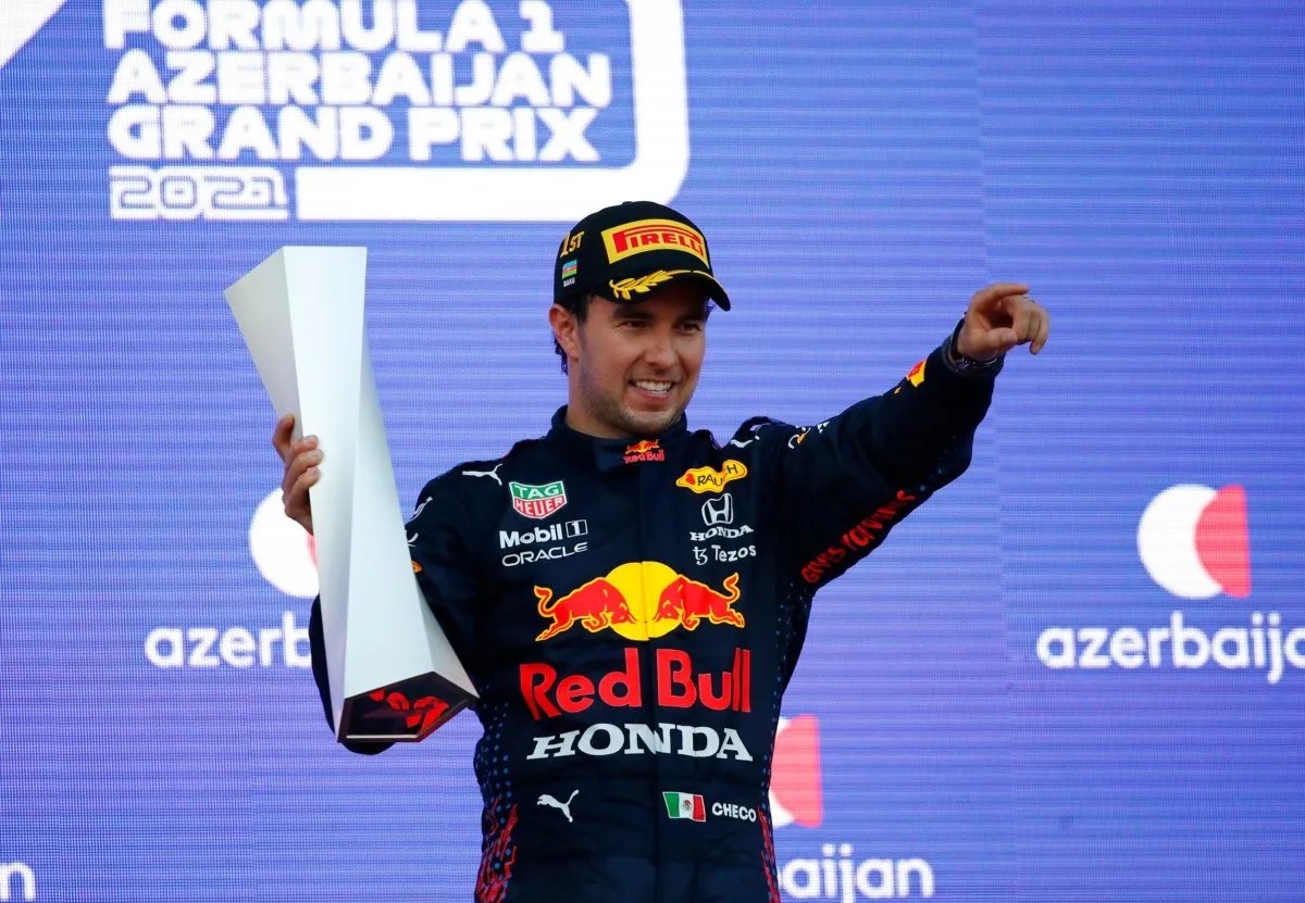 “Checo” Pérez consigue la victoria en el Gran Premio de Azerbaiyán