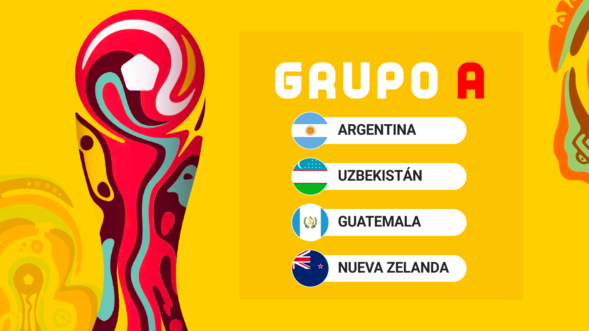 Mundial Sub-20: Argentina integrará el grupo con Uzbekistán, Guatemala y Nueva Zelanda