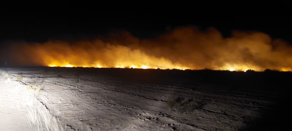 Un puestero incendió más de 110 hectáreas en Chubut por un cigarrillo mal apagado